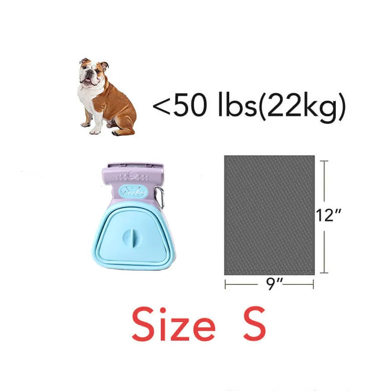 Dog Poop Bag Dispenser Travel Foldable