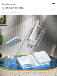 Automatic Pet Feeder Integrated Cat & Dog Water Fountain