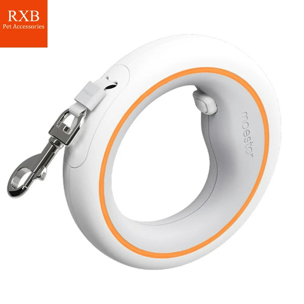 Retractable Leash Anti-Slip Handle One-handed Brake