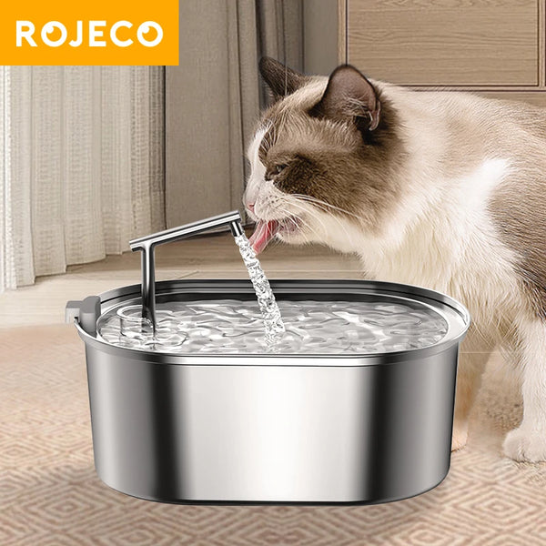 Stainless Steel Cat Water Fountain Automatic