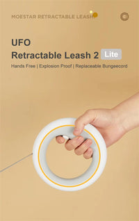Retractable Leash Anti-Slip Handle One-handed Brake