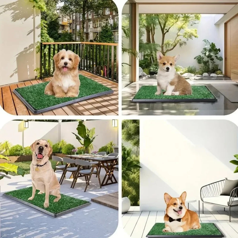 Pet Grass Pad Artificial Dog Poop Toilet