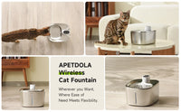 4L Wireless Cat Water Fountain Auto Sensor Drinking Fountain