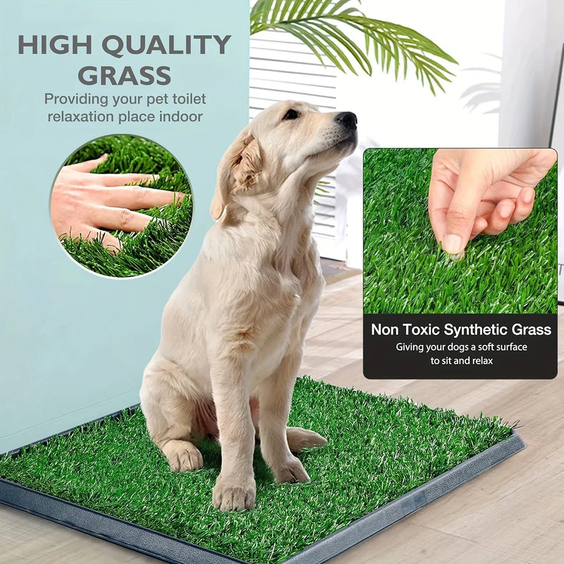 Pet Grass Pad Artificial Dog Poop Toilet