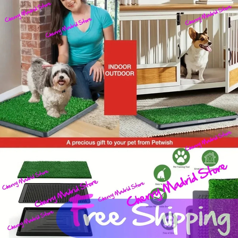 Pet Grass Pad Artificial Dog Poop Toilet