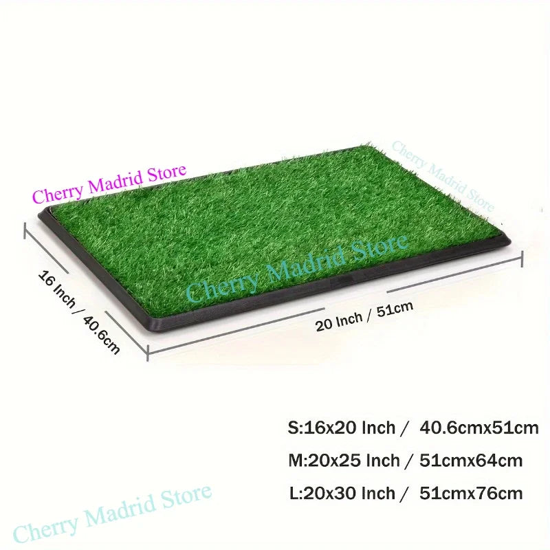 Pet Grass Pad Artificial Dog Poop Toilet