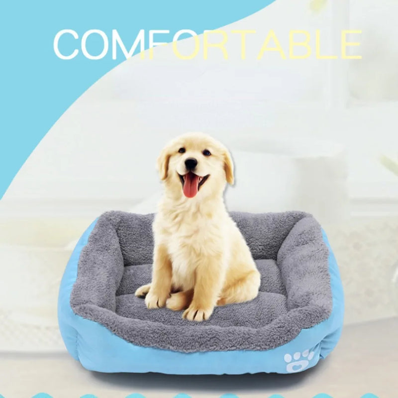 Pet Cat Dog Bed Square Waterproof Mattress