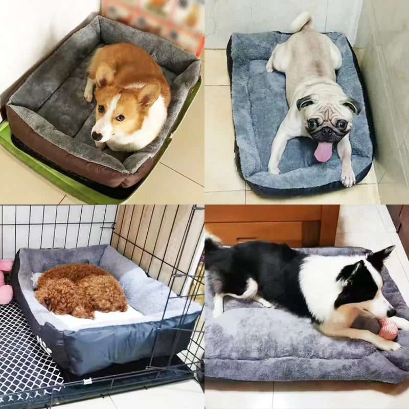 Pet Cat Dog Bed Square Waterproof Mattress