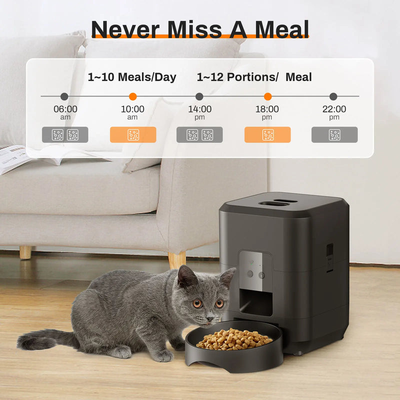 Smart Pet Feeder Automatic With Timed Quantitative