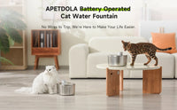 4L Wireless Cat Water Fountain Auto Sensor Drinking Fountain