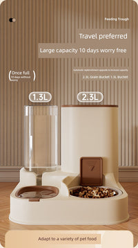 Non-Plug-in Dog Food Automatic Pet Feeder