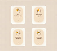 Stainless Steel Cat Water Fountain Automatic