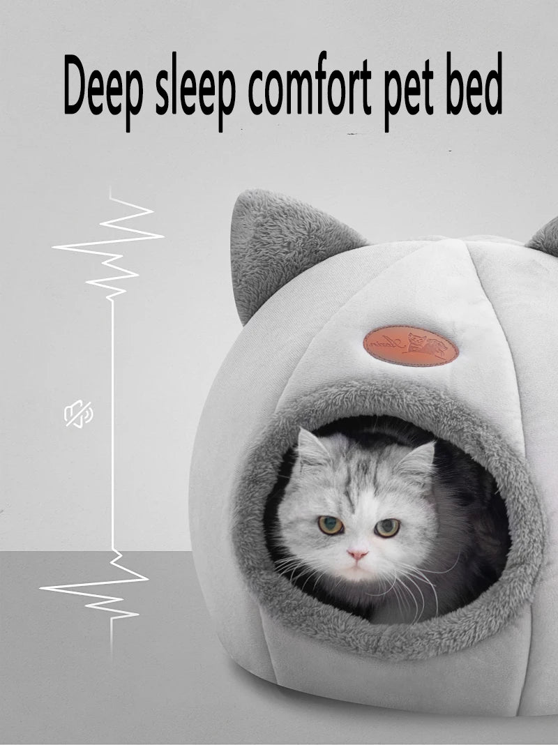 New Deep Sleep Comfort In Cat Bed