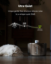 4L Wireless Cat Water Fountain Auto Sensor Drinking Fountain