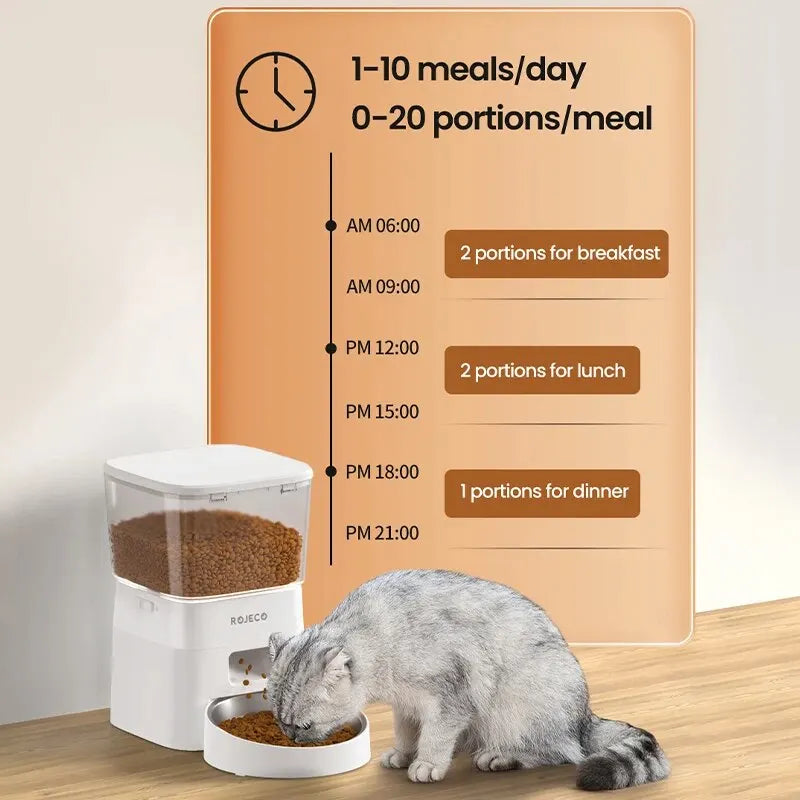 2L Automatic Pet Feeder WIFI Smart