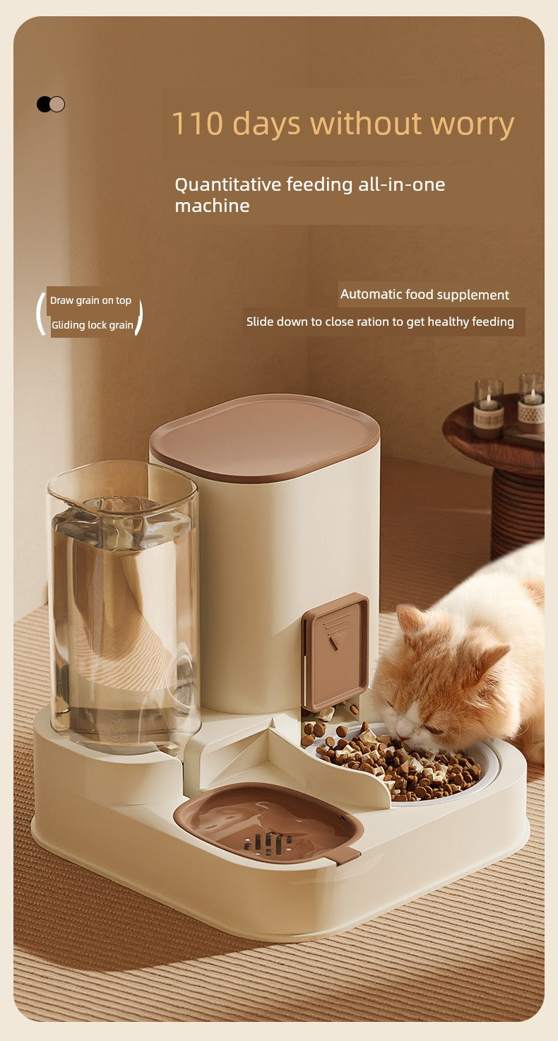 Non-Plug-in Dog Food Automatic Pet Feeder