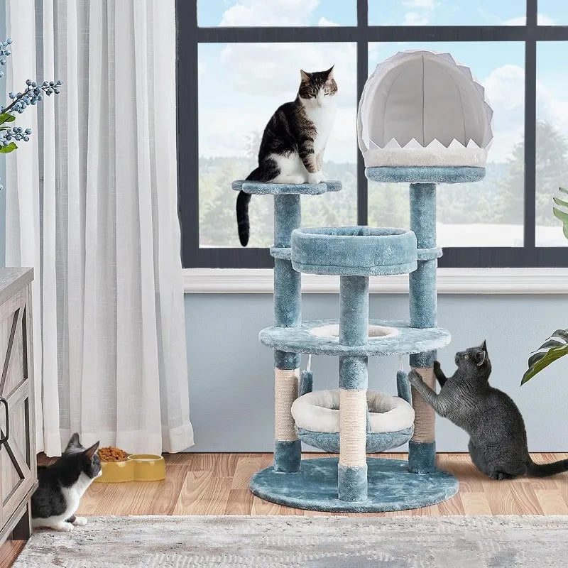 Multi-Level Cat Tree Tower