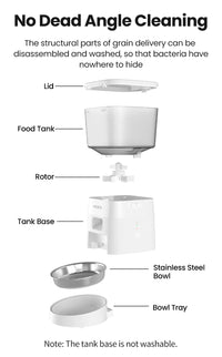 2L Automatic Pet Feeder WIFI Smart