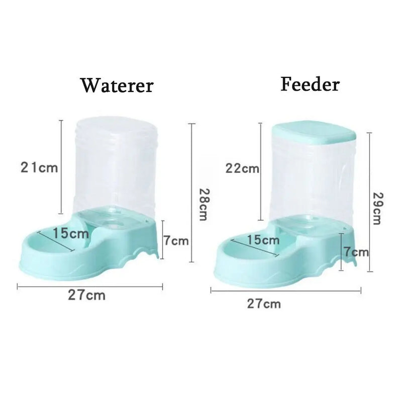 Smart 3.8L Pet Feeder & Water Fountain