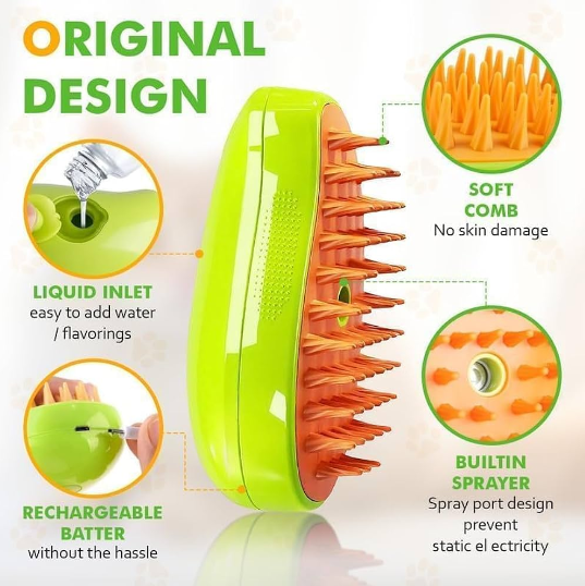 Steamy Brush Electric Sprayer - NEW